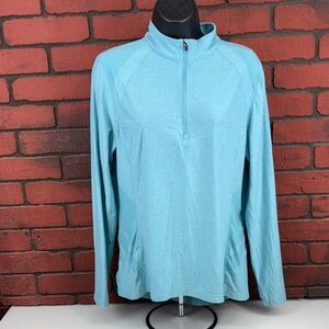 Etonic Shirt Womans Large Blue Activewear